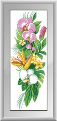 Набор алмазная мозаика Букет орхидей (полная зашивка, квадратные камни) Dream Art (DA-30193, Без подрамника) фото интернет-магазина Raskraski.com.ua