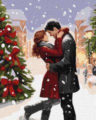 Картина за номерами Зимова романтика ©art_selena_ua (KHO8347) Ідейка (Без коробки)