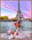 Картины по номерам Свидание в Париже (NB1237R) Babylon — фото комплектации набора