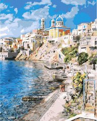 Картина по номерам Красивая Греция (BK-GX37903) (Без коробки)