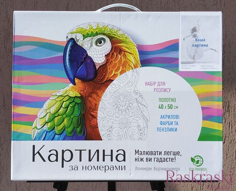 Картина за номерами Погляд гепарда (BRM35630) фото інтернет-магазину Raskraski.com.ua