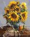 Полотно для малювання Врожайні соняшники (BRM437) — фото комплектації набору
