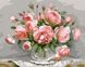 Картина за номерами Троянди в скляній вазі (KH3198) Идейка — фото комплектації набору