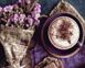 Раскраска для взрослых Капучино и цветы (NIK-N671) — фото комплектации набора