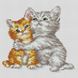 Картина алмазами Котячі обіймашки (24 х 24 см) Dream Art (DA-31559) — фото комплектації набору