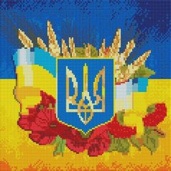 Мозаика алмазная Символы Украины ColorArt (CLR-TT606, Без подрамника)