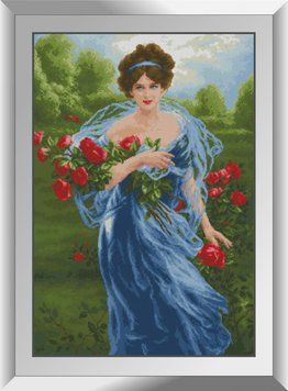Мозаика алмазная Увлечение розами Dream Art (DA-31464, Без подрамника) 55 x 80 см фото интернет-магазина Raskraski.com.ua