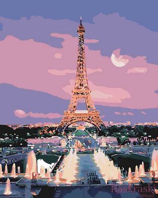 Картина за номерами Вогні Парижу (ACR-11200-AC) ArtCraft (Без коробки)