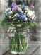 Картина за номерами з дерева Букет квітів (ASW232) ArtStory — фото комплектації набору