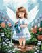 Картина по номерам Ангелочек в саду ©art_selena_ua (KH8384) Идейка — фото комплектации набора