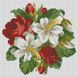 Алмазна картина Букетик лілій з трояндами (22 х 22 см) Dream Art (DA-31621) — фото комплектації набору