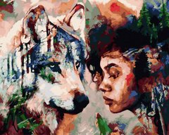Картины по номерам Тотем волка (BK-GX25626) (Без коробки)