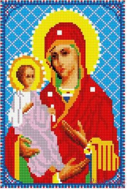 Картина алмазная вышивка Матерь Божья с Иисусом ColorArt (CLR-PDT717, На подрамнике) фото интернет-магазина Raskraski.com.ua