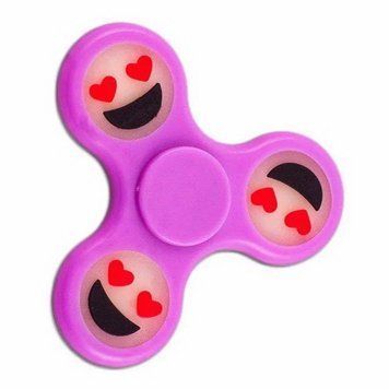 Спиннер Tri Fidget Смайл (Сиреневый)