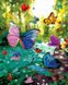 Картина раскраска Яркие бабочки (BRM34720) — фото комплектации набора