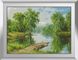 Алмазная живопись Березы на реке Dream Art (DA-31415, Без подрамника) — фото комплектации набора