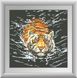 Алмазна мозаїка Тигр (квадратні камені, повна зашивання) Dream Art (DA-30475) — фото комплектації набору