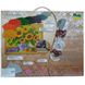 Картина из мозаики Мостик через пруд (GM70749) Диамантовые ручки (GU_178128, На подрамнике) — фото комплектации набора