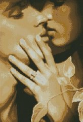 Картина мозаика Пара влюблённых (34 х 50 см) Dream Art (DA-31729, Без подрамника) фото интернет-магазина Raskraski.com.ua
