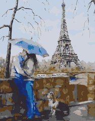 Картина по номерам Любовь в Париже (ACR-10012-AC) ArtCraft (Без коробки)