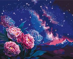 Рисование по номерам Ночные цветы ©Anna Steshenko (BS53563) (Без коробки)