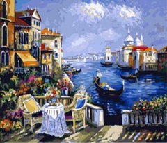 Картина по номерам Венецианский вечер (BK-GX3626) (Без коробки)