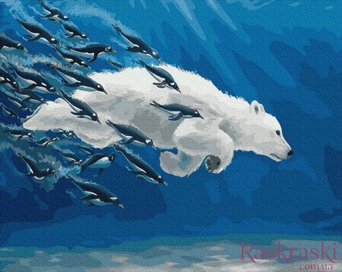 Полотно для малювання Полярний заплив (BRM28880) фото інтернет-магазину Raskraski.com.ua
