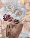 Картини за номерами Дівчина в трояндах (NIK-N639) — фото комплектації набору