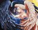 Алмазная картина Обьятия ангела (GZS1172) НикиТошка (Без коробки) — фото комплектации набора