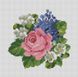Картина алмазами Букетик з польовими квітами (22 х 22 см) Dream Art (DA-31623) — фото комплектації набору