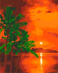 Картина по номерам Вечер на Бали (10571-AC) ArtCraft (Без коробки)