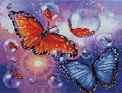 Алмазная вышивка Сказочные бабочки ColorArt (CLR-PST448, На подрамнике) фото интернет-магазина Raskraski.com.ua