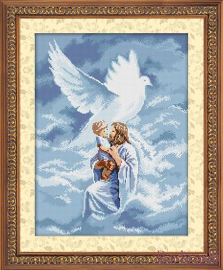 Алмазная мозаика Святой дух (квадратные камни, полная зашивка) Dream Art (DA-30423, Без подрамника) фото интернет-магазина Raskraski.com.ua