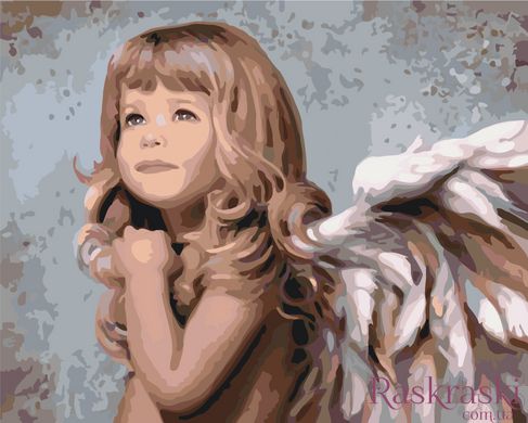 Раскраска для взрослых Мой милый ангел (KHO2309) Идейка (Без коробки)
