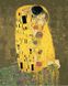 Раскраски по номерам Поцелуй Густав Климт 2 (KH4534) Идейка — фото комплектации набора