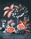 Раскраска для взрослых Инжир и виноград (AS0917) ArtStory — фото комплектации набора