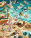 Картина раскраска Пляжные забавы ©tanya_bonya (KH6521) Идейка — фото комплектации набора