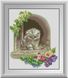 Алмазна мозаїка Кошеня в вікні Dream Art (DA-30967) — фото комплектації набору