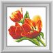 Картина из страз Букет тюльпанов Dream Art (DA-30599, Без подрамника) — фото комплектации набора