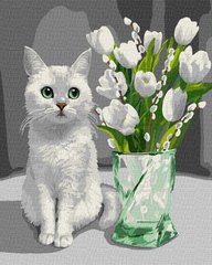 Картина по номерам Белая весна (KHO4319) Идейка (Без коробки)