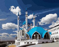 Картина за номерами Блакитна мечеть (BK-GX21165) (Без коробки)