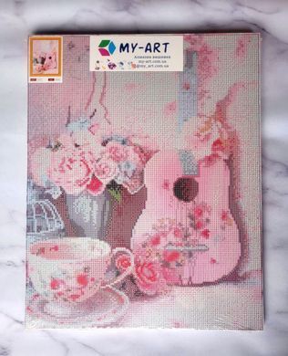 Мозаика алмазная В плену у музыки My Art (AR-3161, На подрамнике) 40 х 50 см фото интернет-магазина Raskraski.com.ua