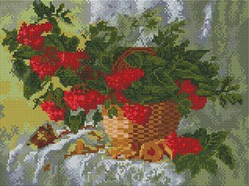 Алмазна картина Калина ColorArt (CLR-ST401) 30 х 40 см фото інтернет-магазину Raskraski.com.ua