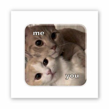 3D-стикер Me and you