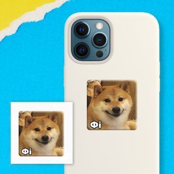 3D стикер Фи