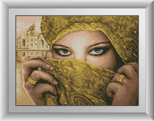 Картина из страз Шахерезада (квадратные камни, полная зашивка) Dream Art (DA-30528, Без подрамника) 44 х 60 см фото интернет-магазина Raskraski.com.ua