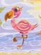 Картина раскраска Милое фламинго © Didevych Kateryna (KBS0143) (Без коробки)