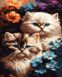 Рисунок по цифрам Очаровательные котята (BK-GX45766) (Без коробки)