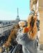 Раскраска по номерам Парижский балкон (VP1097) Babylon — фото комплектации набора