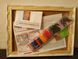 Картина из мозаики Лев в цветах Rainbow Art (EJ646, На подрамнике) — фото комплектации набора